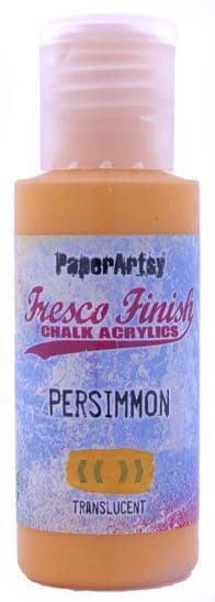 PaperArtsy - Fresco Finish Paint - Persimmon (Translucent)