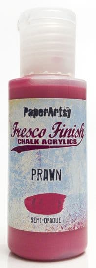 PaperArtsy - Fresco Finish Paint - Prawn (Semi-Opaque)