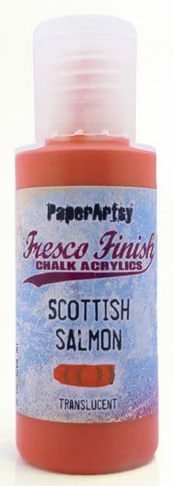 PaperArtsy - Fresco Finish Paint - Scottish Salmon (Translucent)