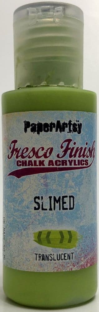 PaperArtsy - Fresco Finish Paint - Slimed (Translucent)