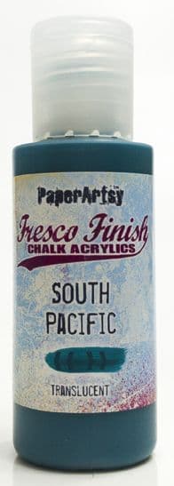 PaperArtsy - Fresco Finish Paint - South Pacific (Translucent)