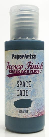 PaperArtsy - Fresco Finish Paint - Space Cadet (Opaque)