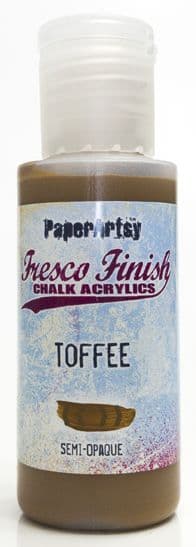 PaperArtsy - Fresco Finish Paint - Toffee (Semi-Opaque)