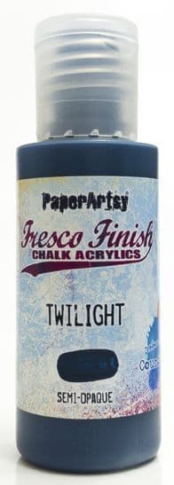 PaperArtsy - Fresco Finish Paint - Twilight (Semi-Opaque)