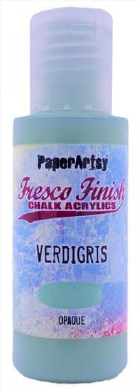 PaperArtsy - Fresco Finish Paint - Verdigris (Opaque)