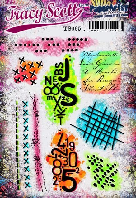 PaperArtsy - Tracy Scott 65 Stamp Set