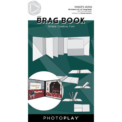 PhotoPlay - Brag Book - White