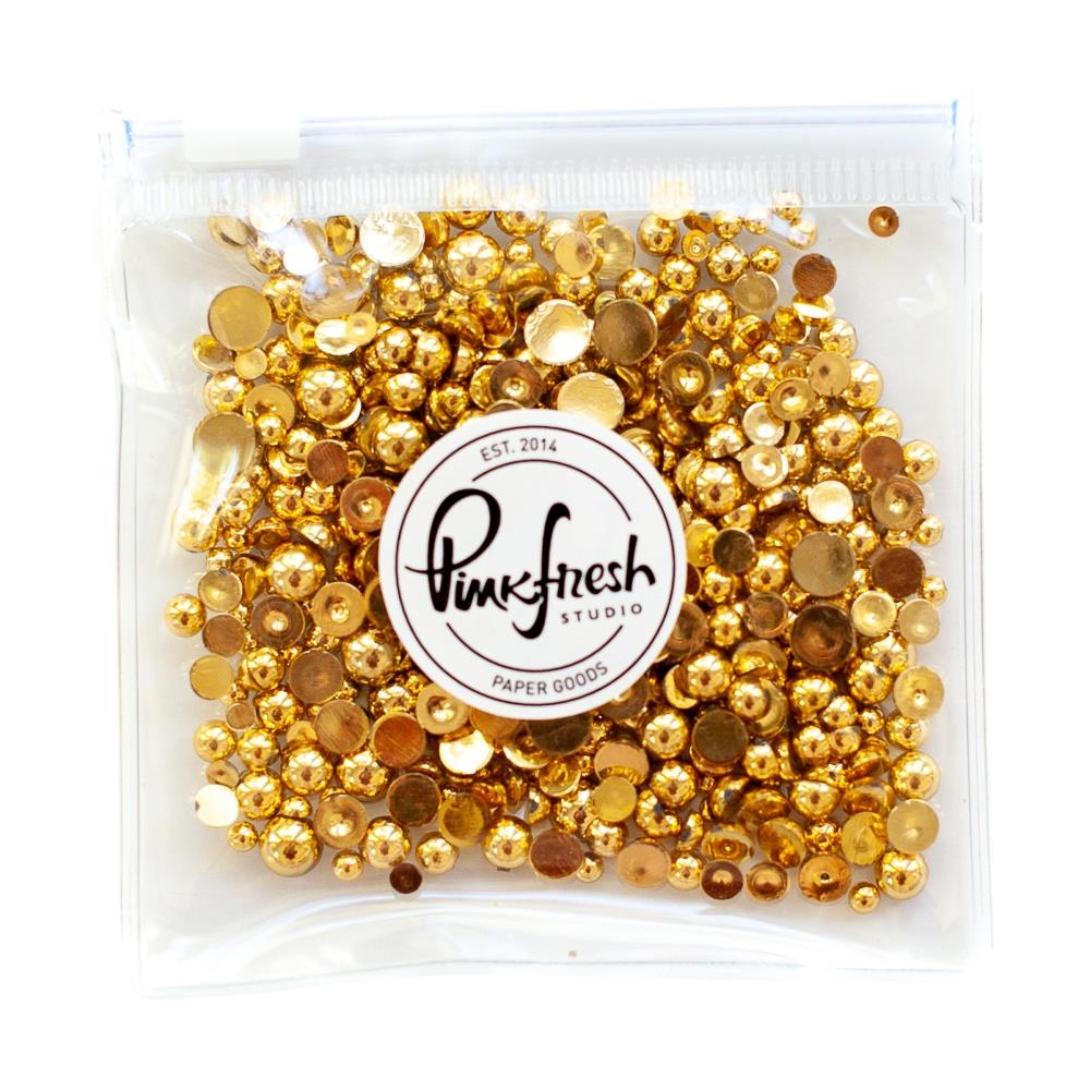 Pinkfresh - Metallic Pearls - Gold