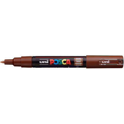 Posca Paint Pen - Extra Fine Bullet Tip - Brown