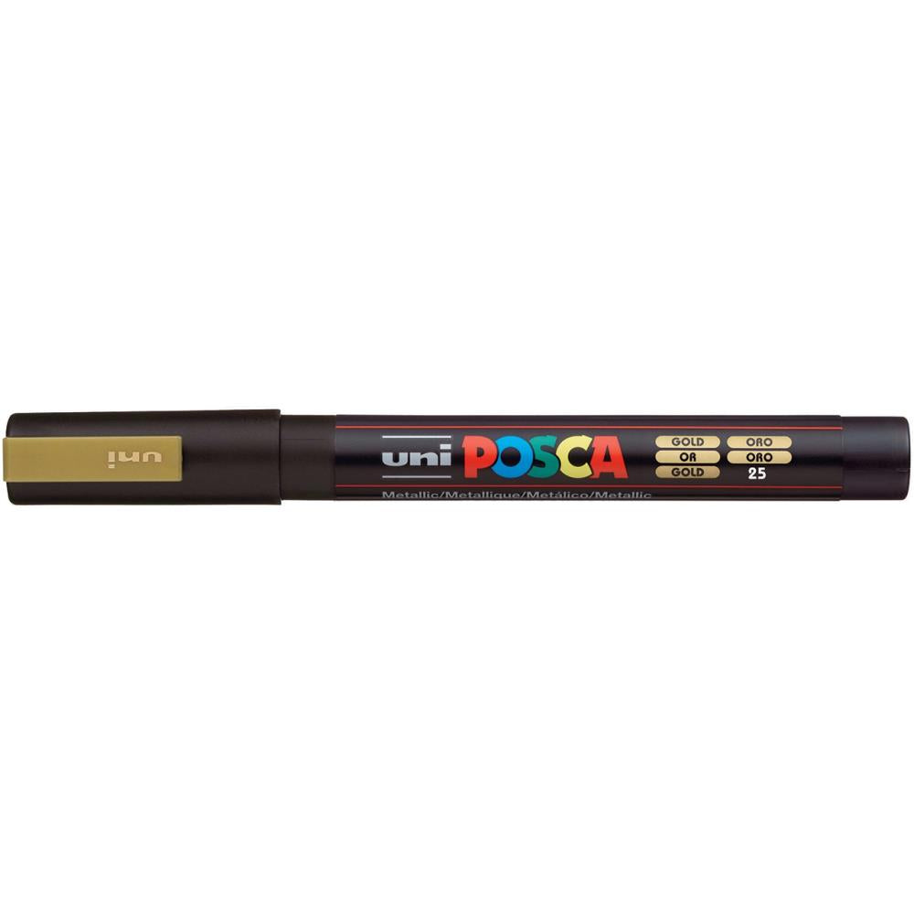 Posca Paint Pen - Extra Fine Bullet Tip - Gold