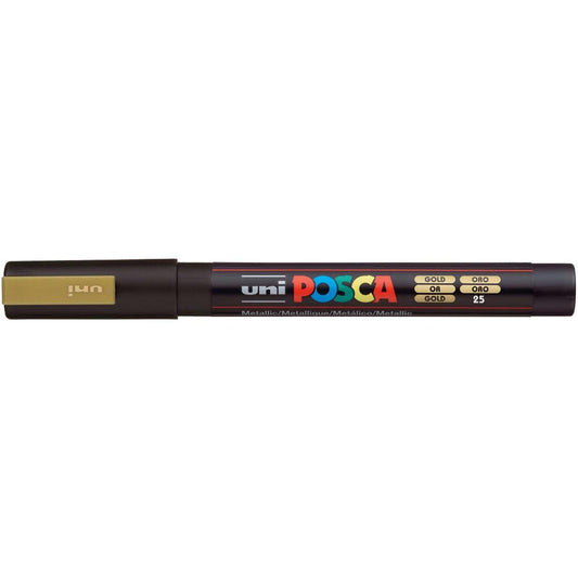 Posca Paint Pen - Extra Fine Bullet Tip - Gold