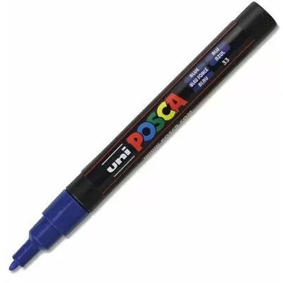 Posca Paint Pen - Fine Bullet Tip - Blue