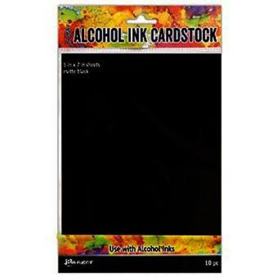 Ranger - Black Matte Alcohol Ink Cardstock