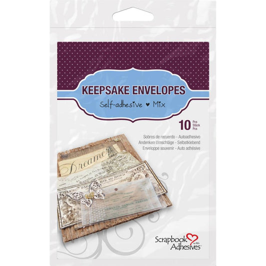 Scrapbook Adhesive - Keepsake Envelopes