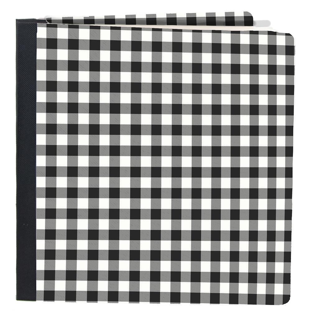 Simple Stories - Flipbook 6x8 - Black Buffalo Check