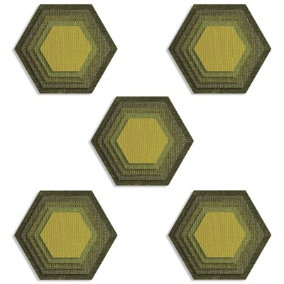 Sizzix Thinlits - Stacked Tiles - Hexagons