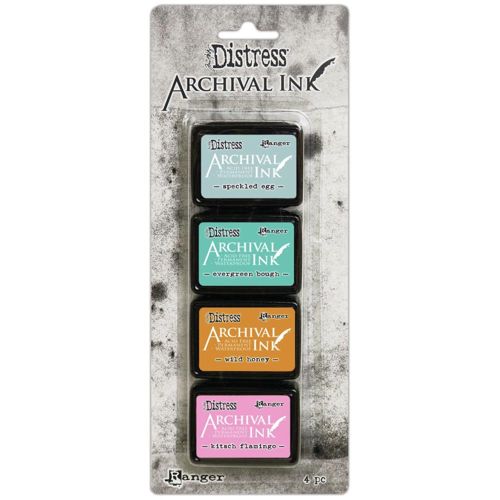 Tim Holtz - Distress Archival Ink Set 4