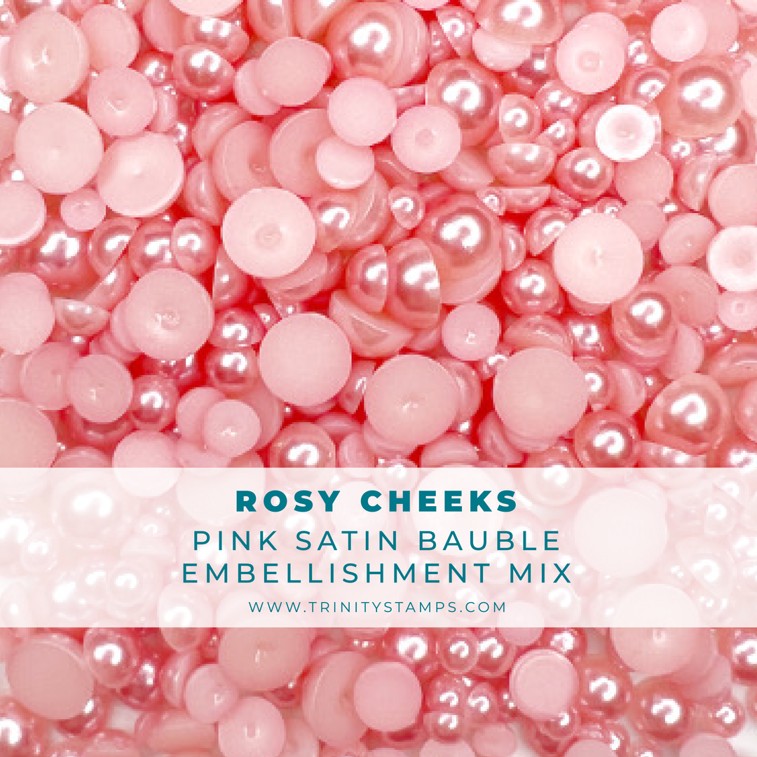 Trinity Stamps - Rosy Cheeks Bauble Embellishment Mix