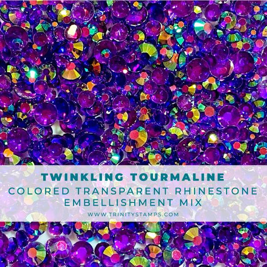 Trinity Stamps - Twinkling Tourmaline Embellishment Mix