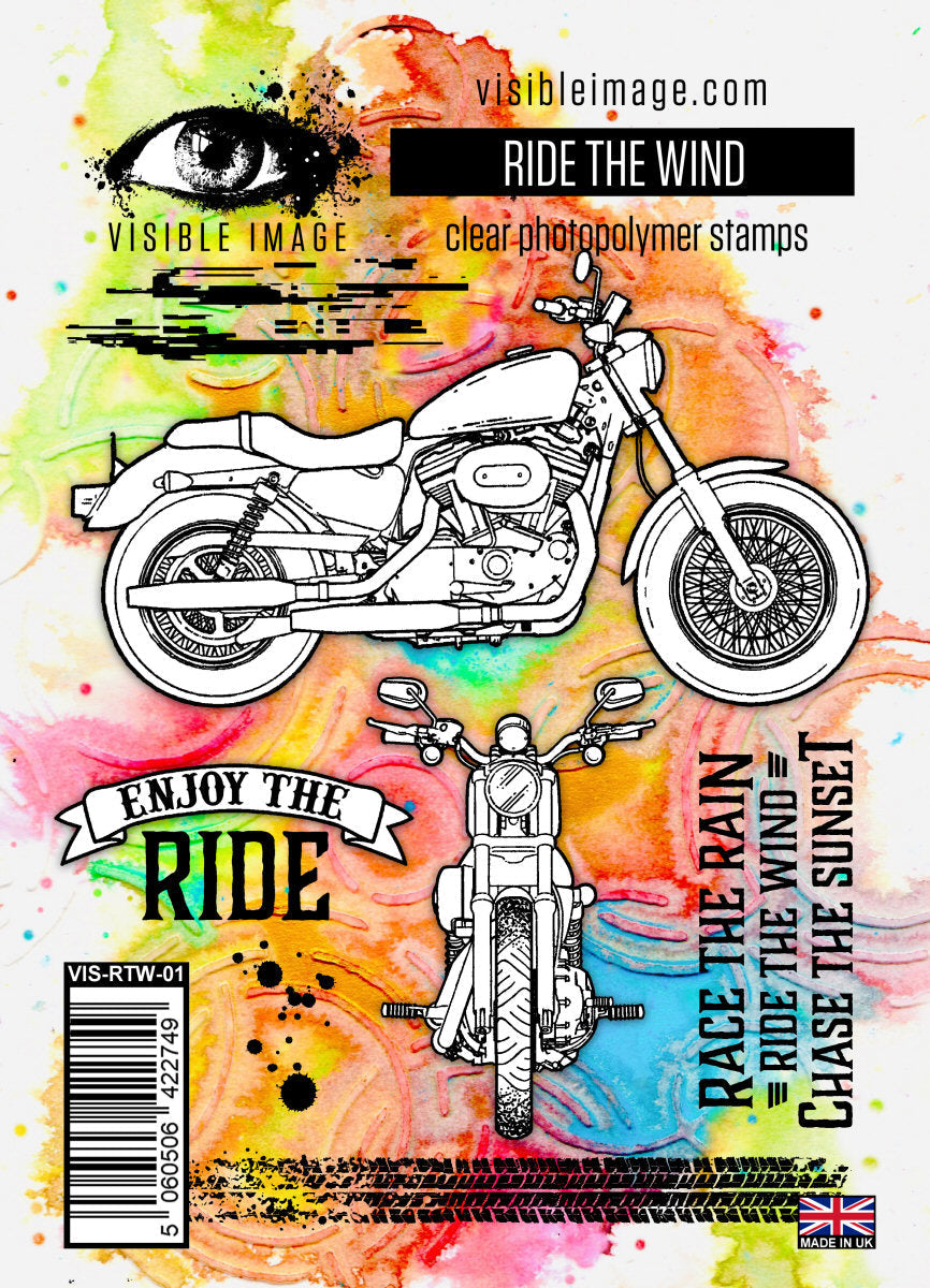 Visible Image - Ride the Wind Stamp Set