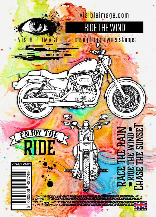 Visible Image - Ride the Wind Stamp Set