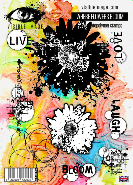 Visible Image - Where Flowers Bloom Stamp Set