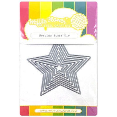 Waffle Flower - Nesting Stars Dies