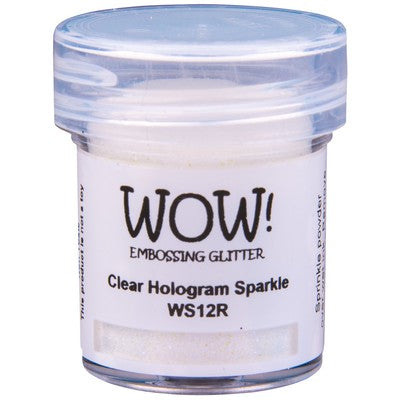 WOW! - Embossing Glitter - Clear Hologram Sparkle