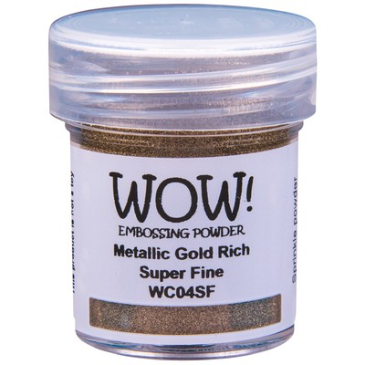 WOW! - Embossing Powder - Metallic Gold Rich Superfine