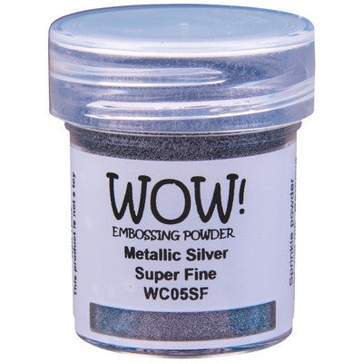 WOW! - Embossing Powder - Metallic Silver Superfine