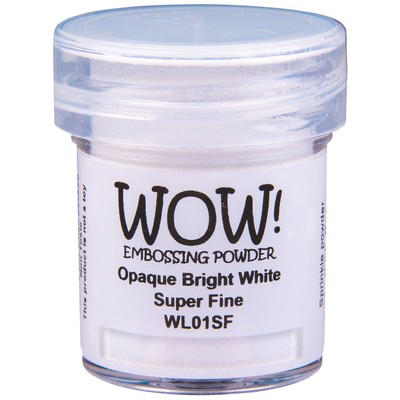 WOW! - Embossing Powder - Opaque Bright White Superfine