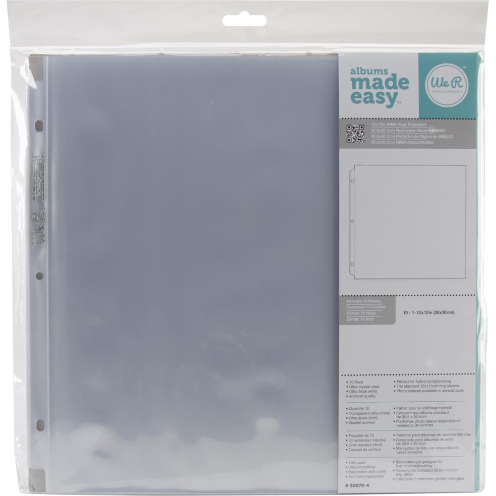 WRMK - 12x12 Page Protectors - 10pk