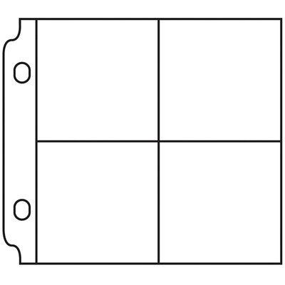 WRMK - 4x4 Photo Sleeves - Divided