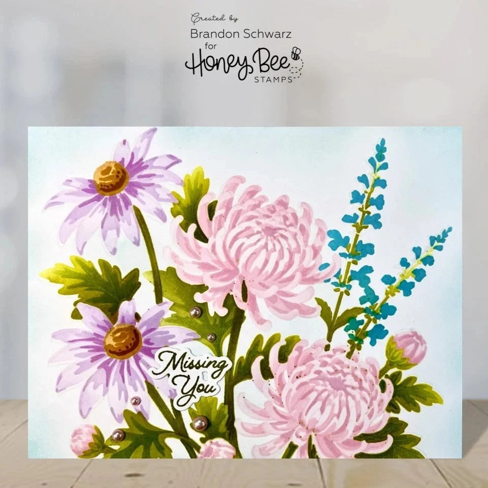 Honey Bee - Harvest Blooms Stencil Set