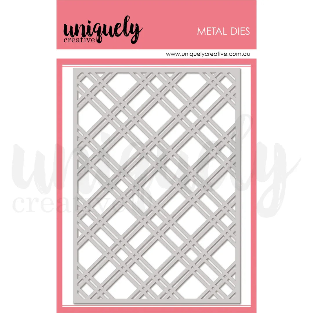 Uniquely Creative - Plaid Cover Die