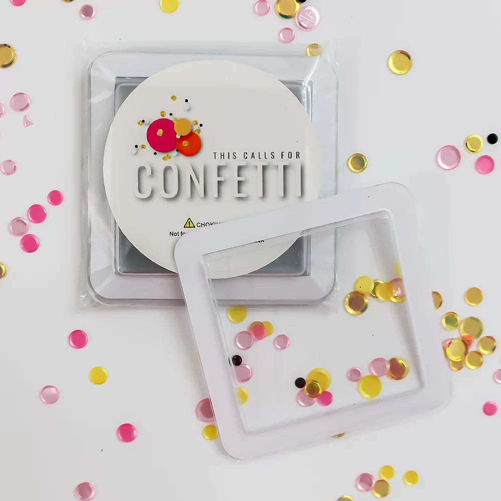 This Calls for Confetti - Square Shaker Pouches