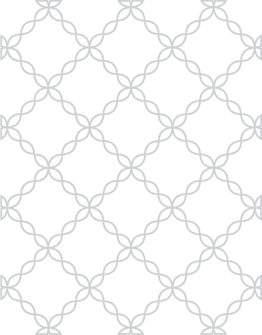 LDRS - Chain Link Lattice Background Impress-ion Press + Foil Plate