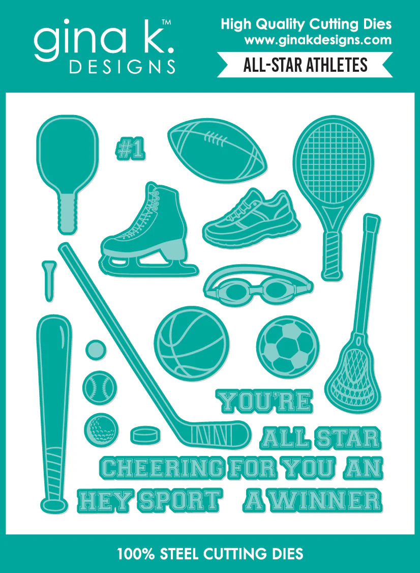 Gina K. - All-Star Athletes Stamp & Die Bundle