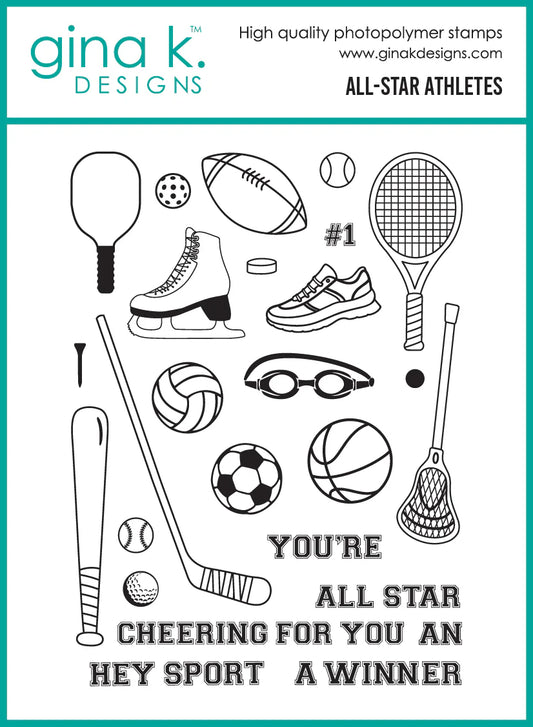 Gina K. - All-Star Athletes Stamp & Die Bundle