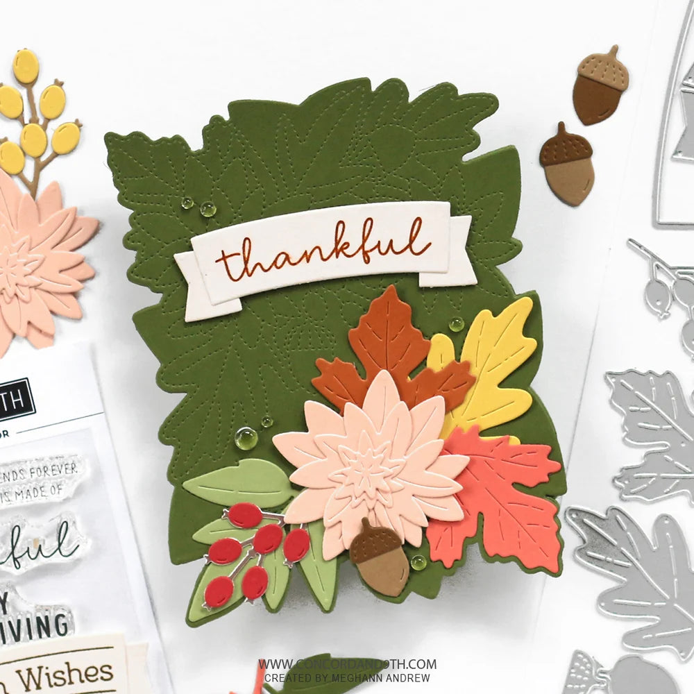 Concord & 9th - Autumn Splendour Stamp & Die Bundle