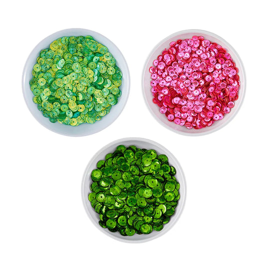 Spellbinders - Cartwrights Sequins - Festive Felt Christmas Sequin Bundle