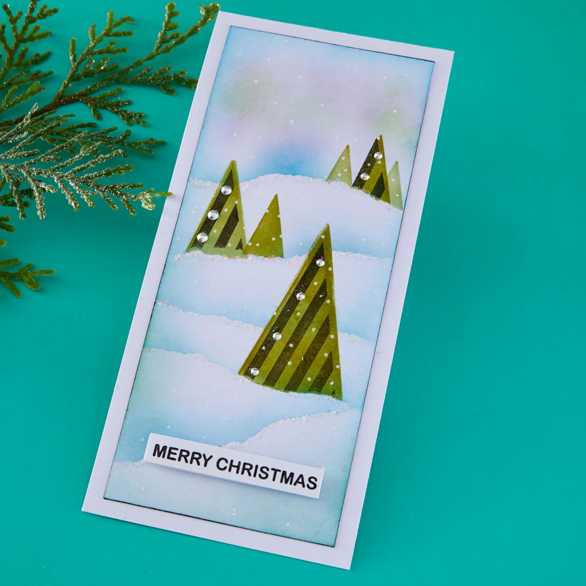 Spellbinders - Infinite Trees Stamp & Die Bundle by Lisa Horton