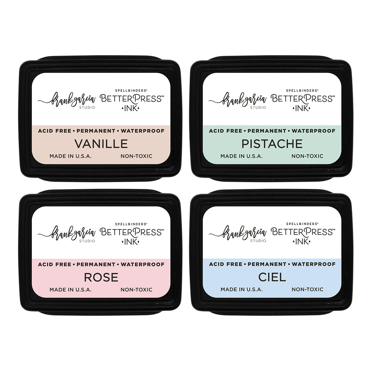 Spellbinders - BetterPress Ink - Blushing Macarons by Frank Garcia