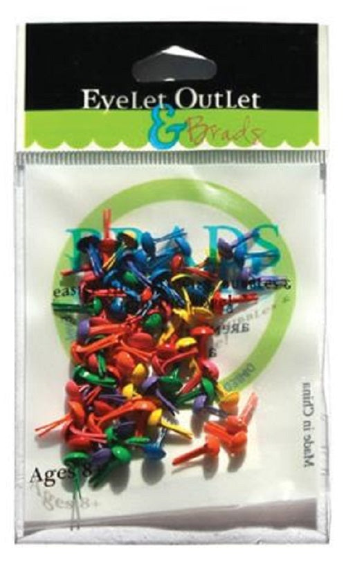 Eyelet Outlet & Brads - Round Brads - Summer