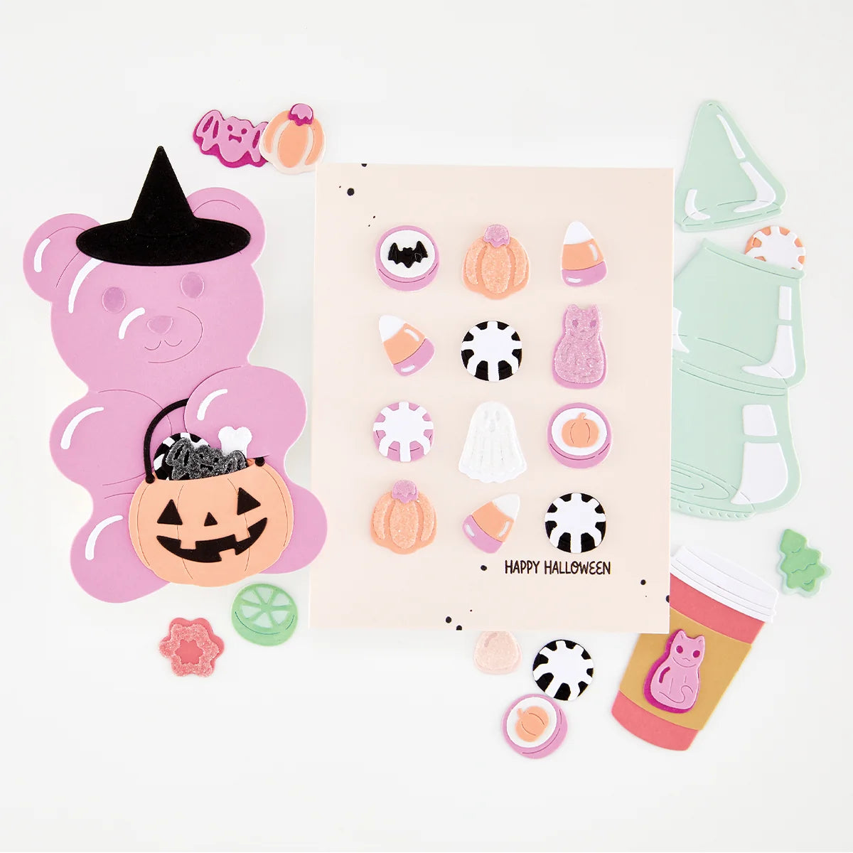 Hero Arts - Candy Kebob Halloween Add On Die Set
