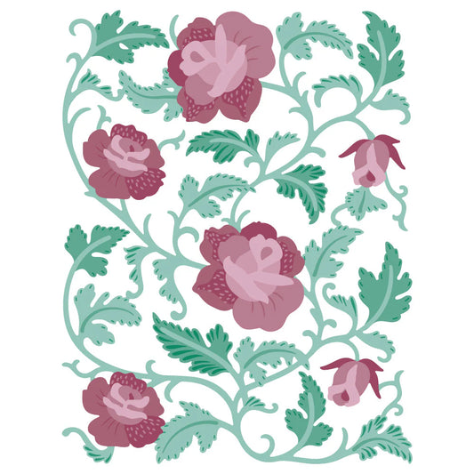 Honey Bee - Bold Background: Chinoiserie Die Set