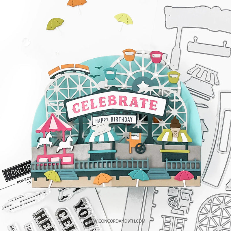 Concord & 9th - Boardwalk Stacks Stamp & Die Bundle
