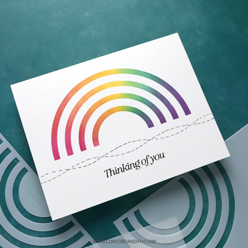Concord & 9th - Radiating Circles Stencil Set by Kristina Werner