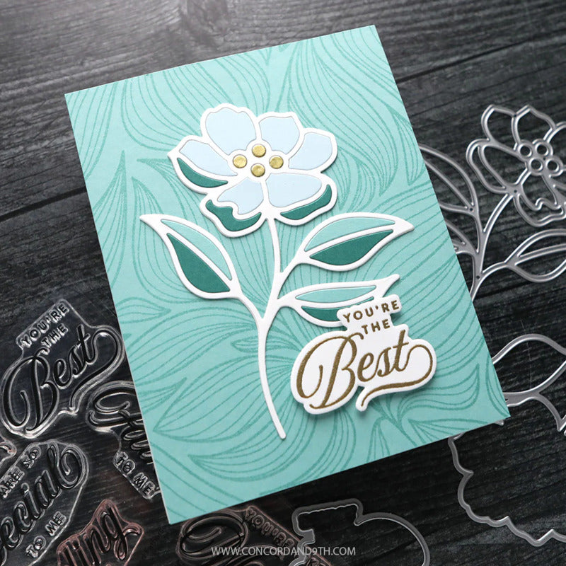 Concord & 9th - Spring Bloom Inlay Die Set by Kristina Werner