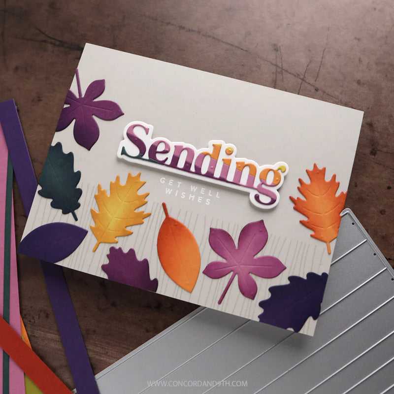 Concord & 9th - Sending Trio Stamp & Die Bundle by Kristina Werner